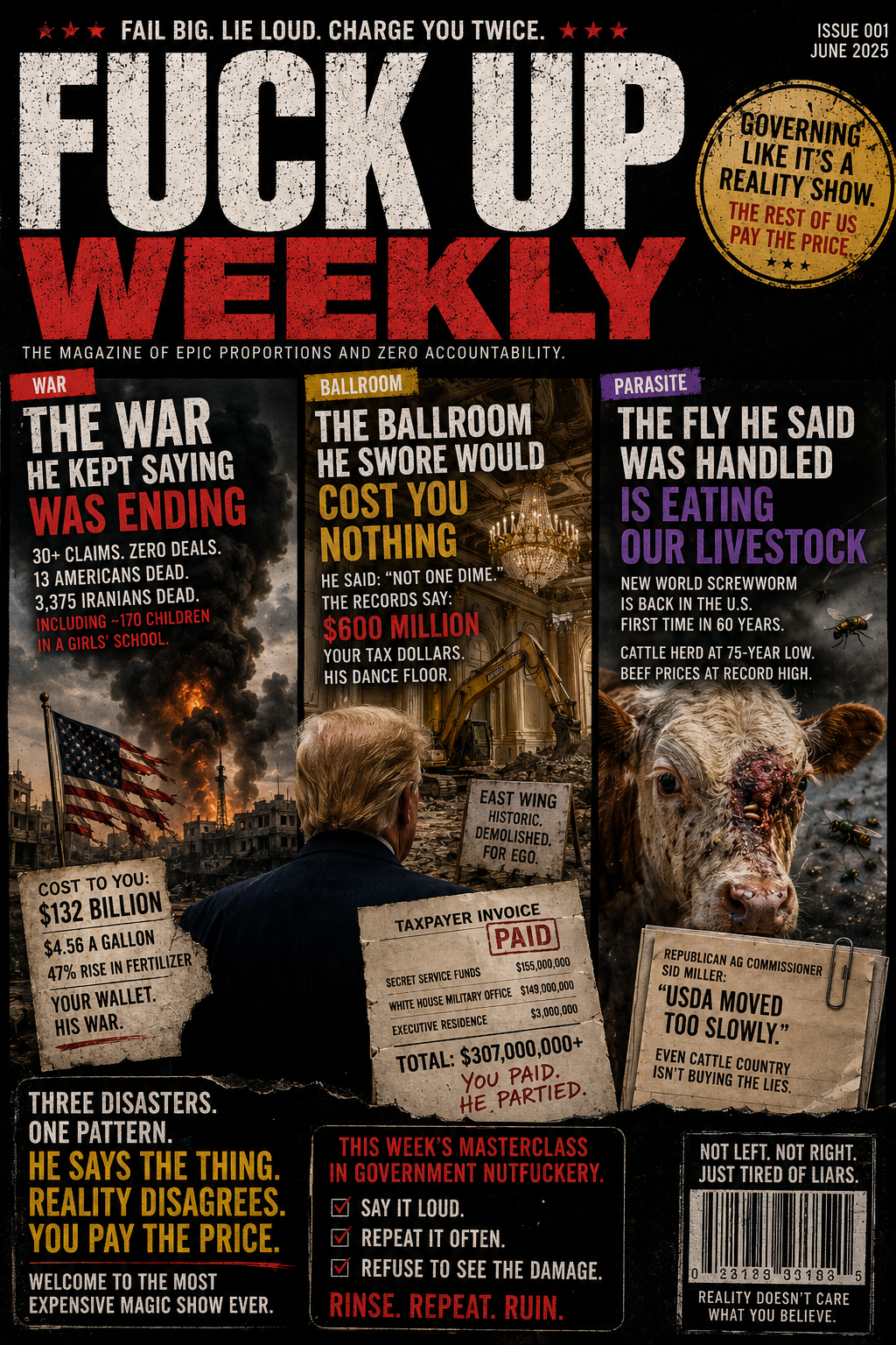 The Emperor Can’t See the Bodies: A War, a Ballroom, and a Flesh-Eating Fly