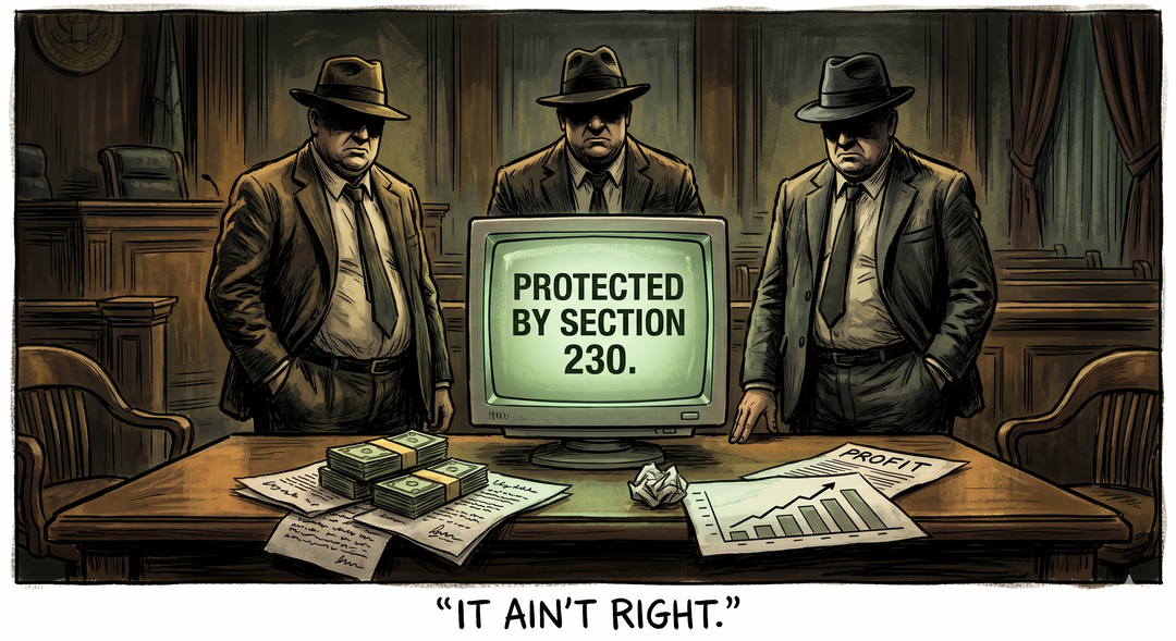 The 764 Network: Section 230, Big Tech, and the Shield That Protects Predators