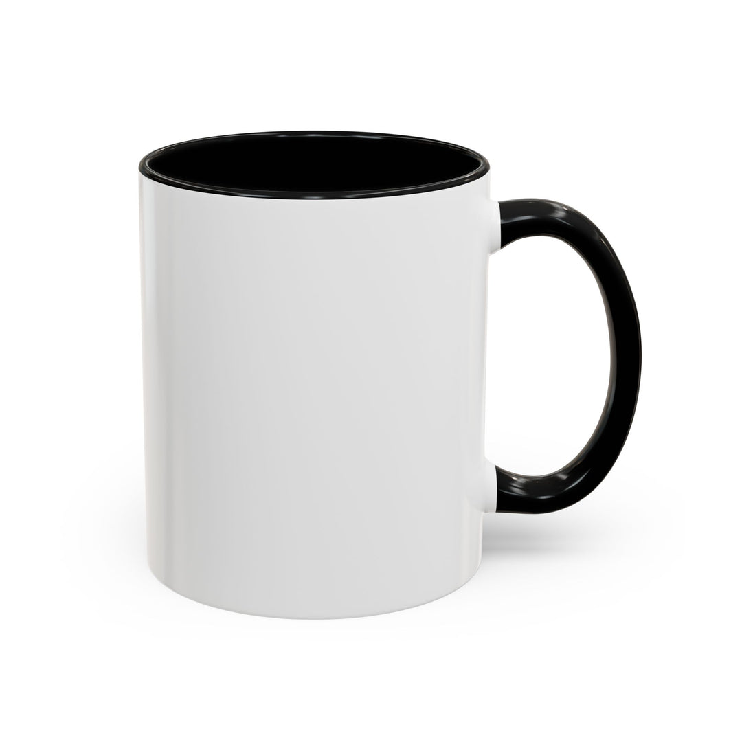 “Built From Red Flags & Bad Decisions” Accent Mug – Chaos Survivor Edition