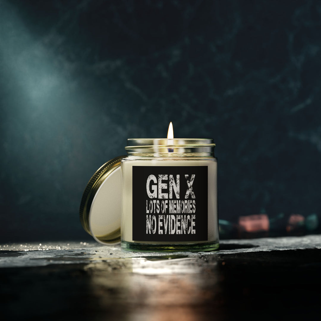 Gen X: Lots of Memories, No Evidence – Candle| Coconut Apricot Wax