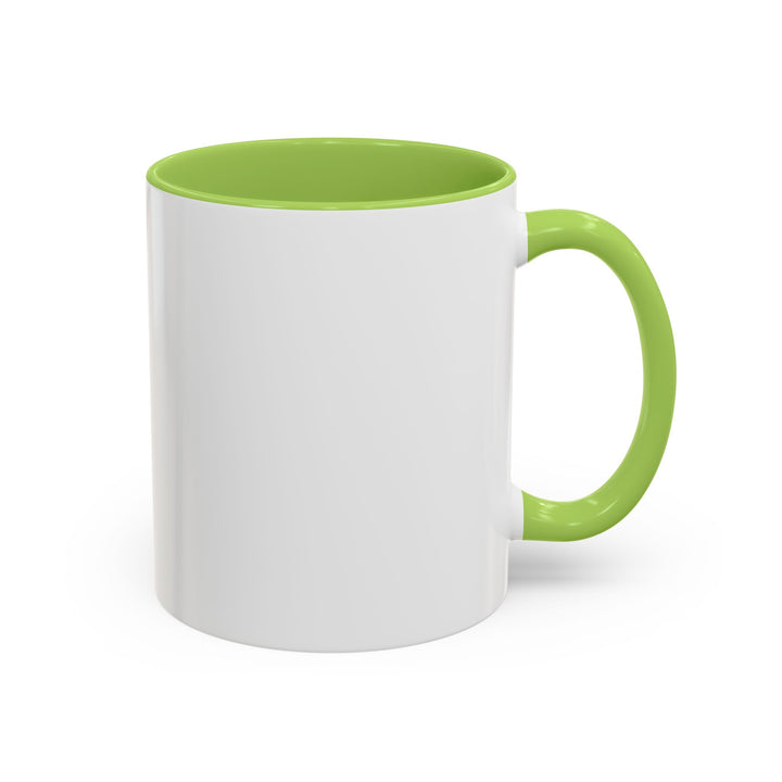 “Built From Red Flags & Bad Decisions” Accent Mug – Chaos Survivor Edition