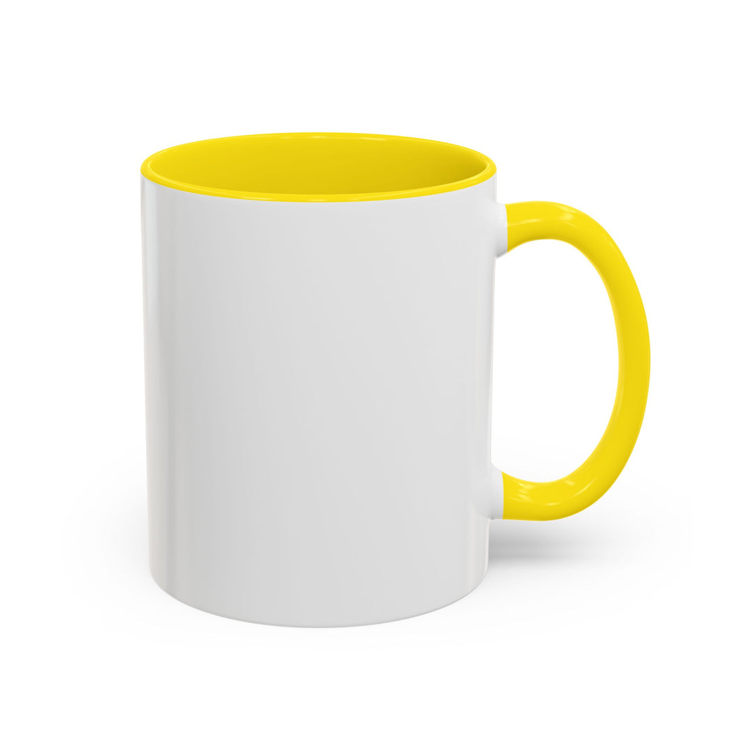 “Built From Red Flags & Bad Decisions” Accent Mug – Chaos Survivor Edition