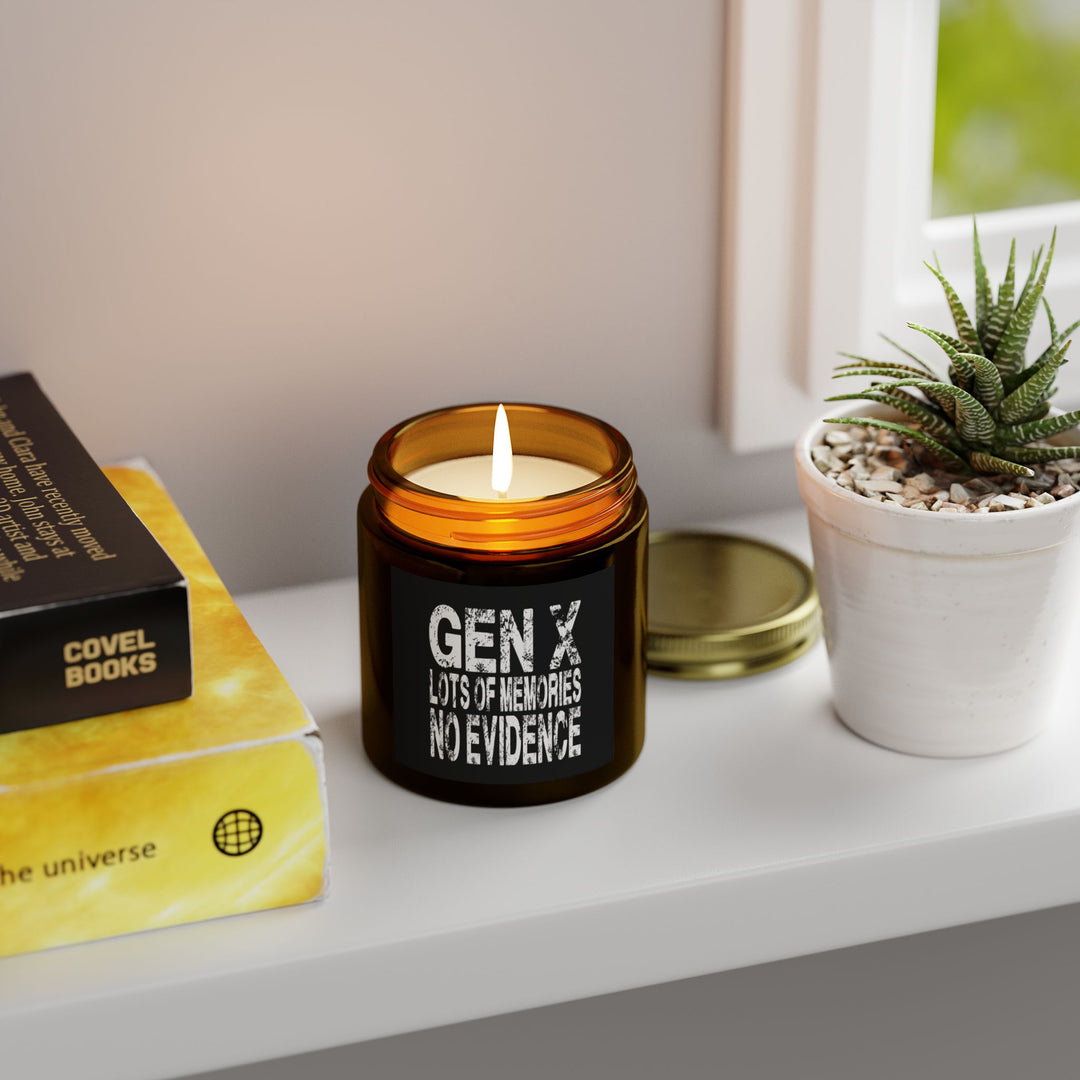Gen X: Lots of Memories, No Evidence – Candle| Coconut Apricot Wax