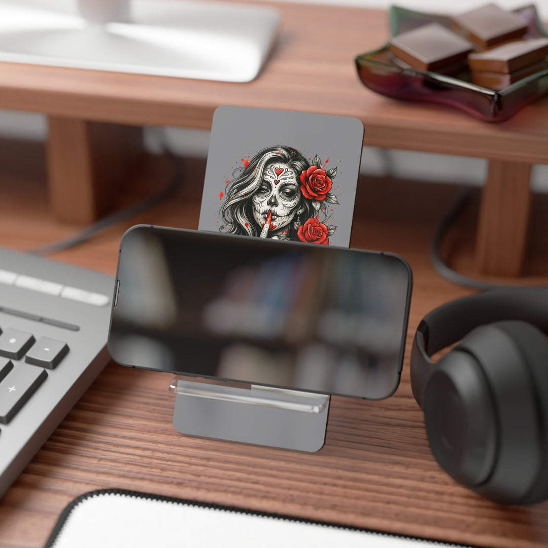 “I Only Look Illegal” Phone Stand – Bold Desk Rebellion