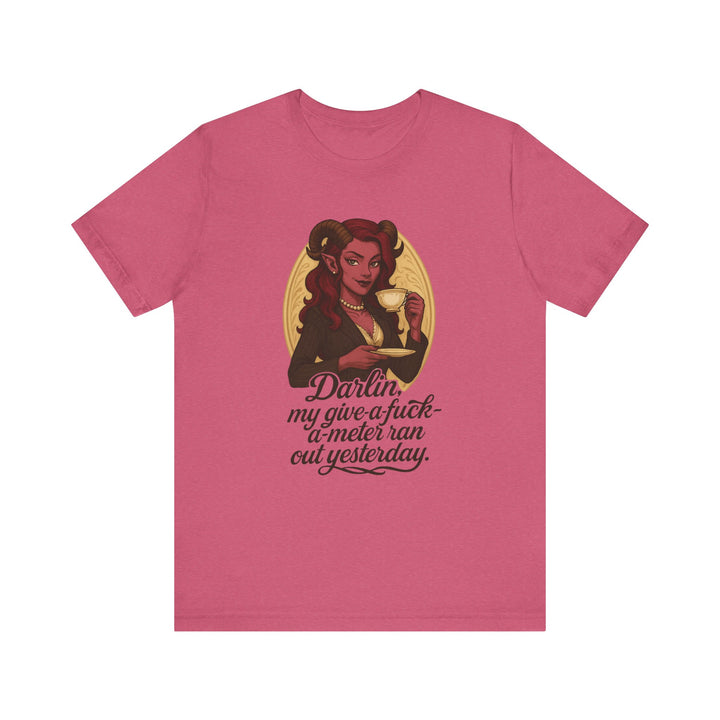 “Darlin’, I’m Fresh Outta Fucks” – Southern Sass Meets Infernal Class Tee