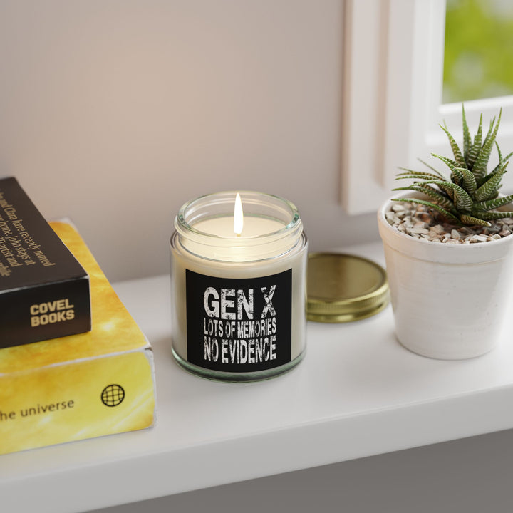 Gen X: Lots of Memories, No Evidence – Candle| Coconut Apricot Wax