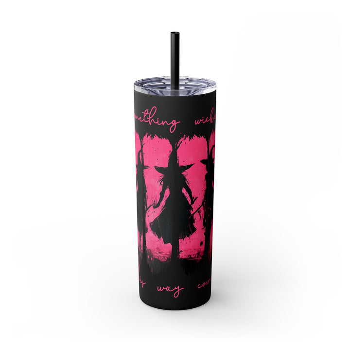 “Something Wicked” 20 oz Witch Tumbler – Sip with a Spell