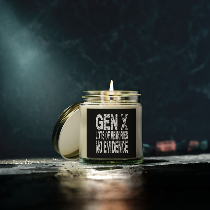 Gen X: Lots of Memories, No Evidence – Candle| Coconut Apricot Wax