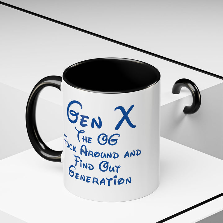 “Gen X: Bibbidi-Bobbidi-Fuck Around and Find Out” – Fairy Tales Failed Us Mug