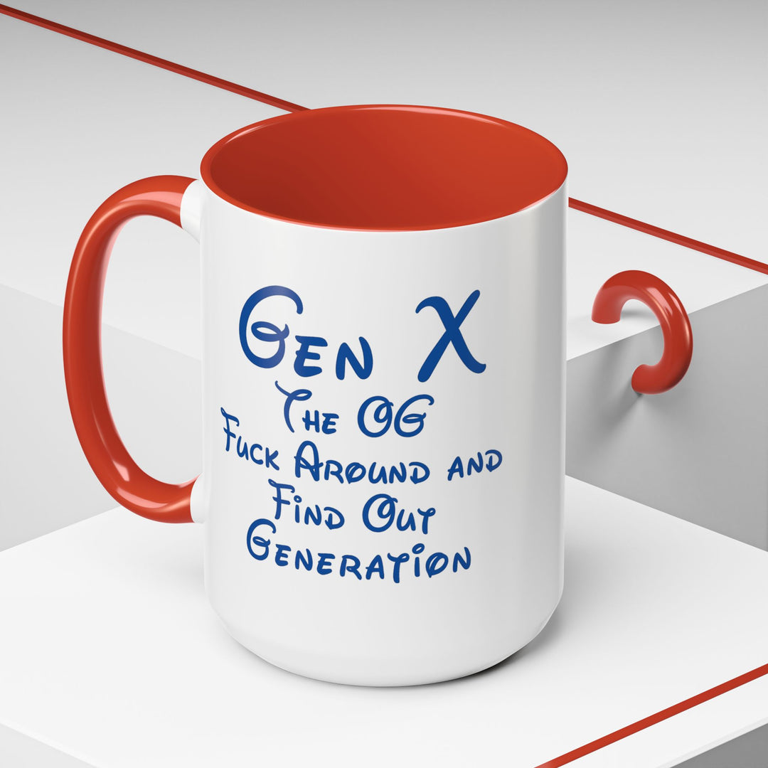 “Gen X: Bibbidi-Bobbidi-Fuck Around and Find Out” – Fairy Tales Failed Us Mug