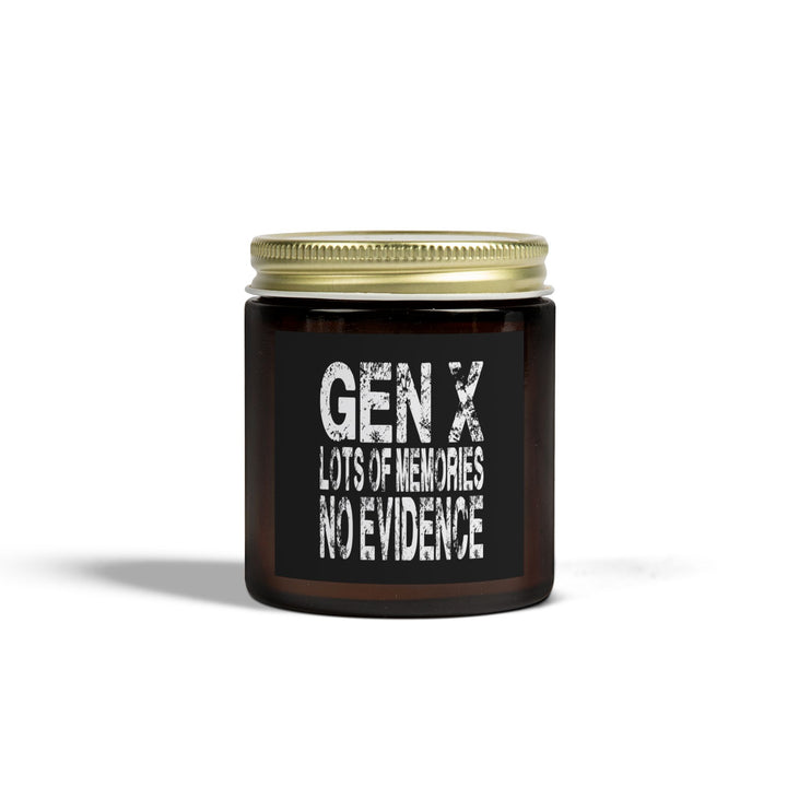 Gen X: Lots of Memories, No Evidence – Candle| Coconut Apricot Wax
