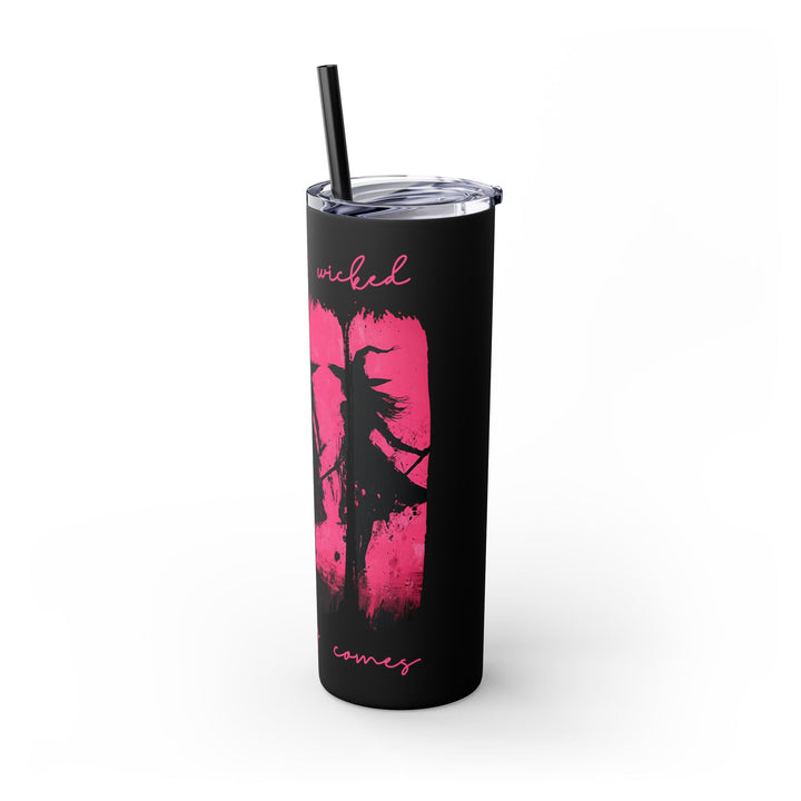 “Something Wicked” 20 oz Witch Tumbler – Sip with a Spell