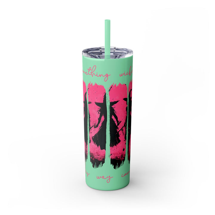 “Something Wicked” 20 oz Witch Tumbler – Sip with a Spell