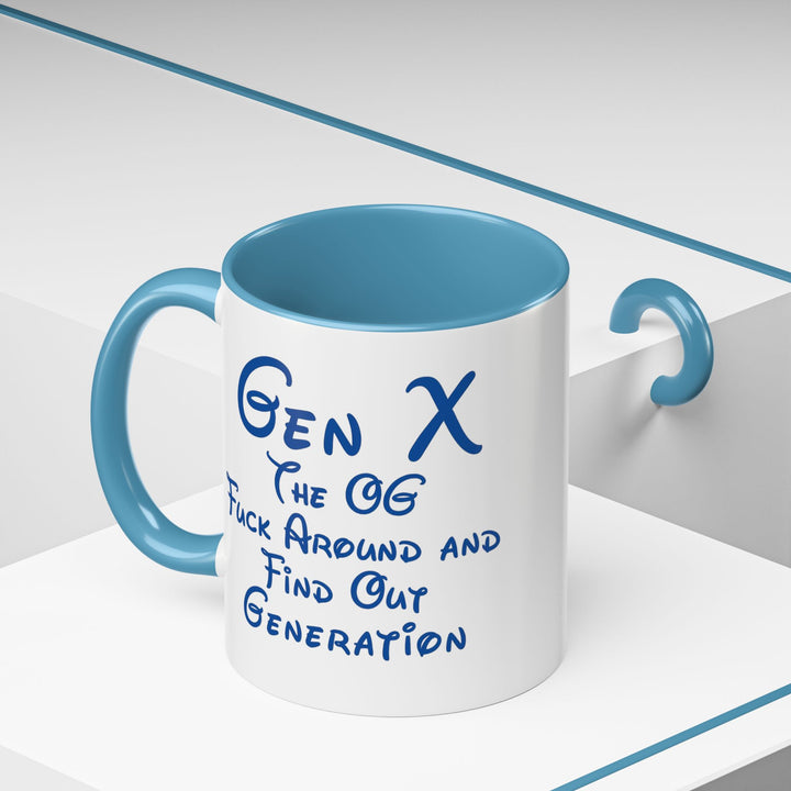 “Gen X: Bibbidi-Bobbidi-Fuck Around and Find Out” – Fairy Tales Failed Us Mug