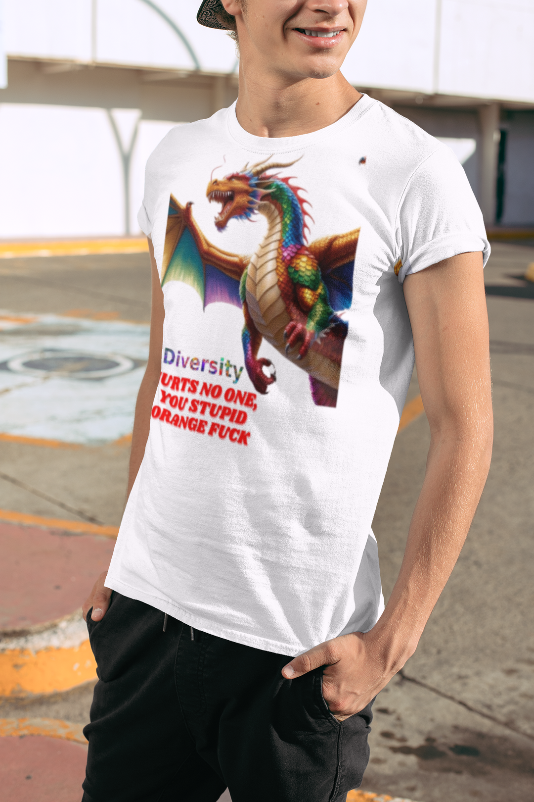 Diversity Hurts No One T-Shirt – Loud, Proud, and Weaponized