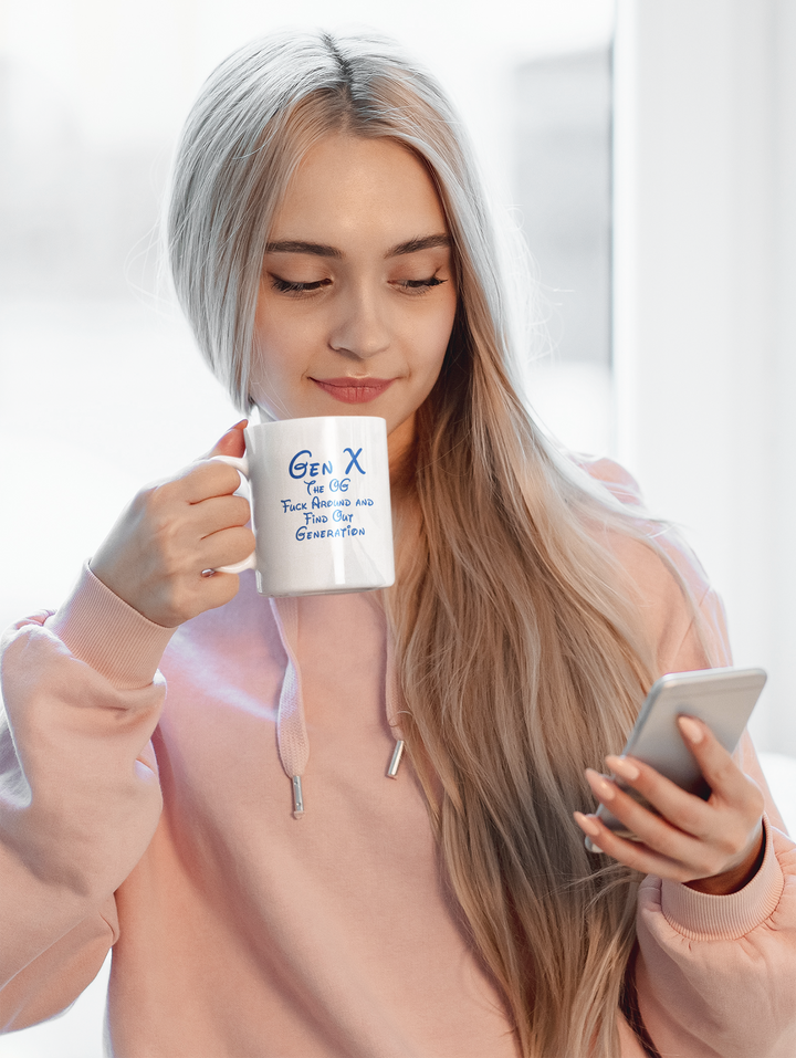 “Gen X: Bibbidi-Bobbidi-Fuck Around and Find Out” – Fairy Tales Failed Us Mug