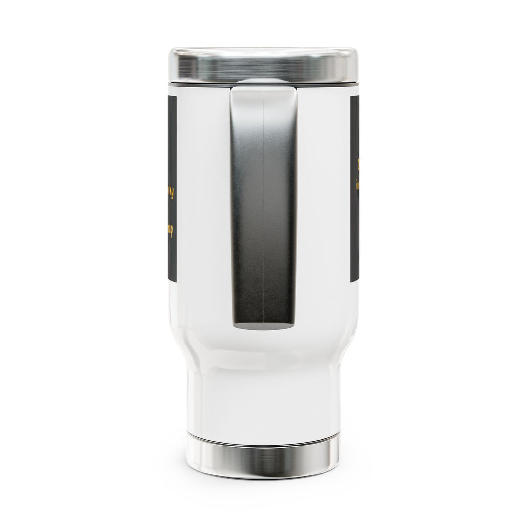 Dragon Guild Stainless Steel Travel Mug with Handle, 14oz