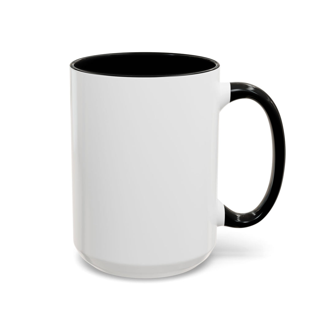 “Built From Red Flags & Bad Decisions” Accent Mug – Chaos Survivor Edition