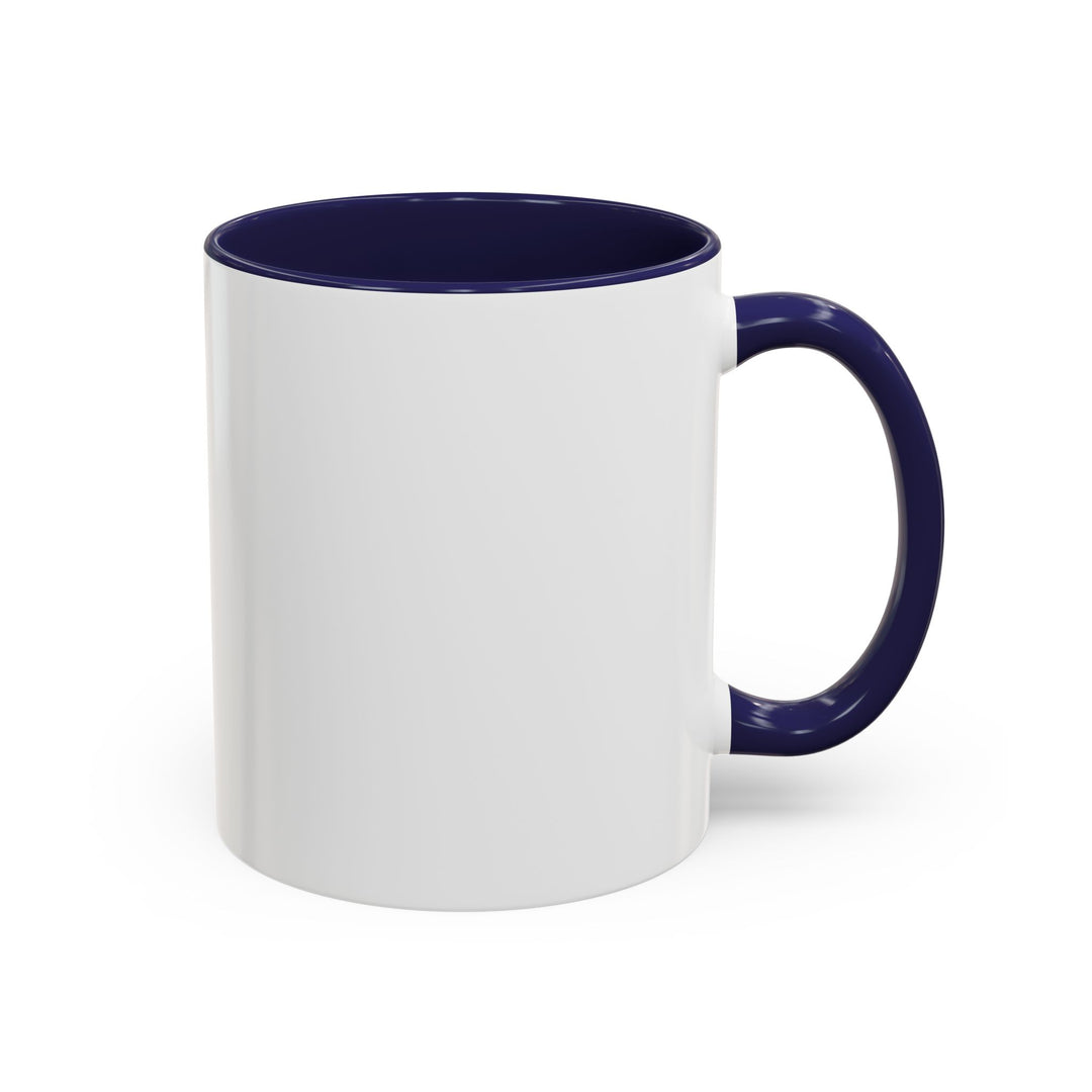 “Built From Red Flags & Bad Decisions” Accent Mug – Chaos Survivor Edition