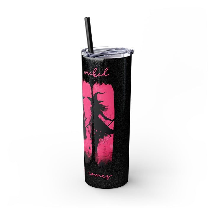 “Something Wicked” 20 oz Witch Tumbler – Sip with a Spell