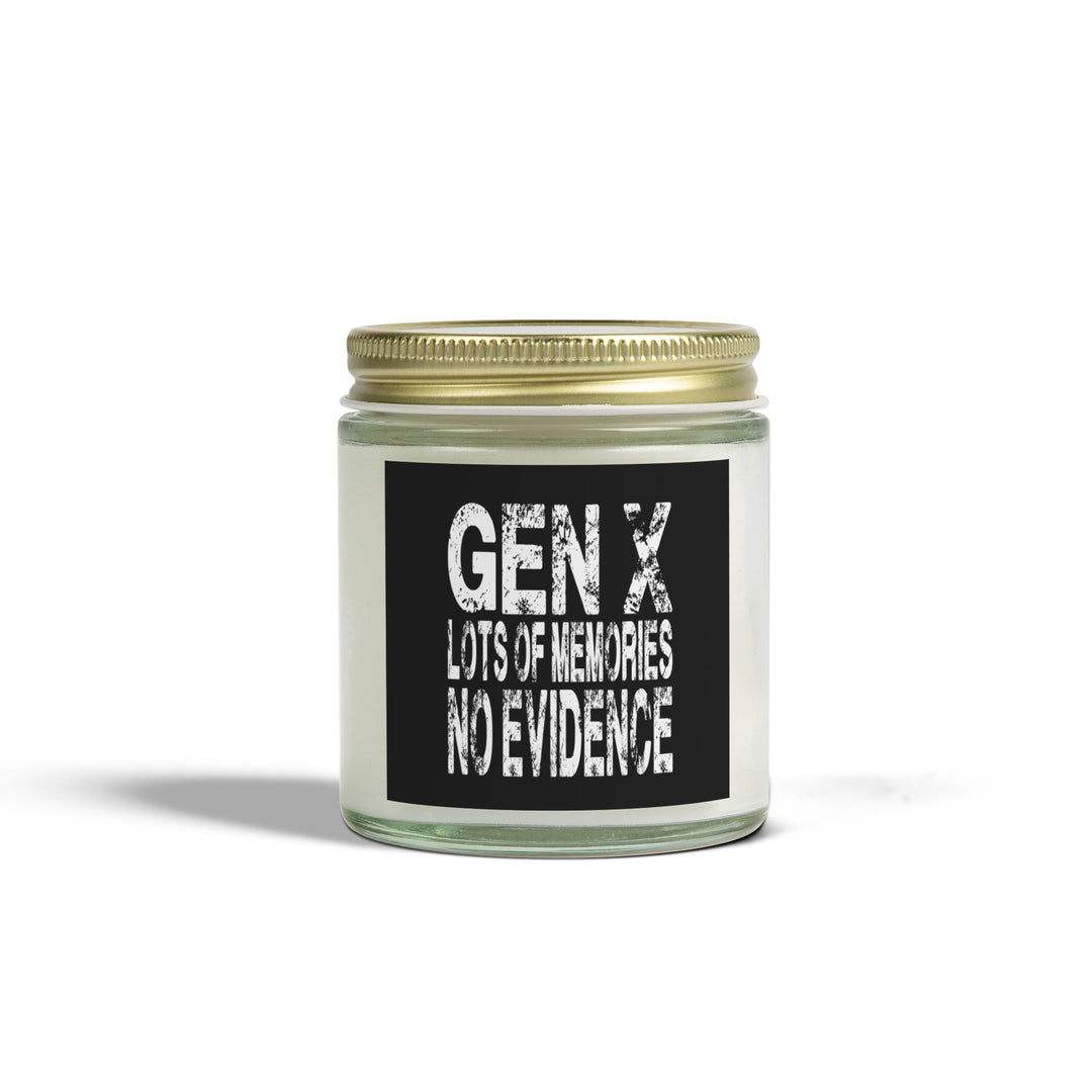 Gen X: Lots of Memories, No Evidence – Candle| Coconut Apricot Wax