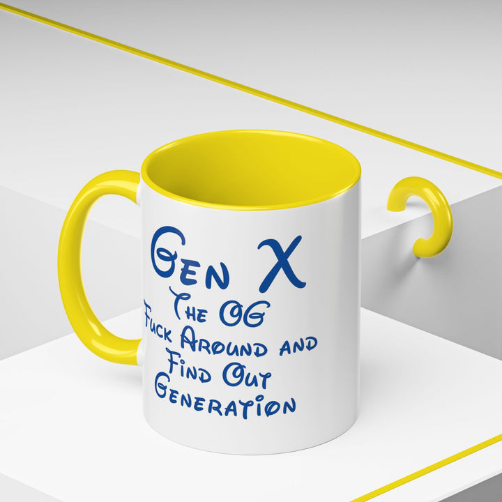 “Gen X: Bibbidi-Bobbidi-Fuck Around and Find Out” – Fairy Tales Failed Us Mug