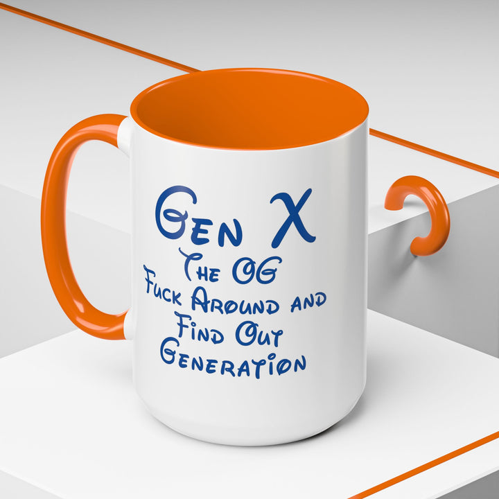 “Gen X: Bibbidi-Bobbidi-Fuck Around and Find Out” – Fairy Tales Failed Us Mug