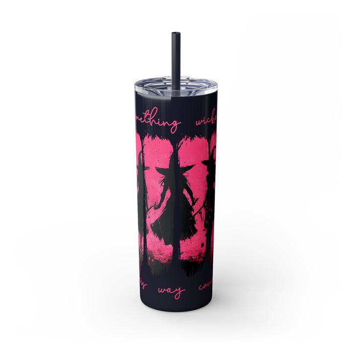 “Something Wicked” 20 oz Witch Tumbler – Sip with a Spell