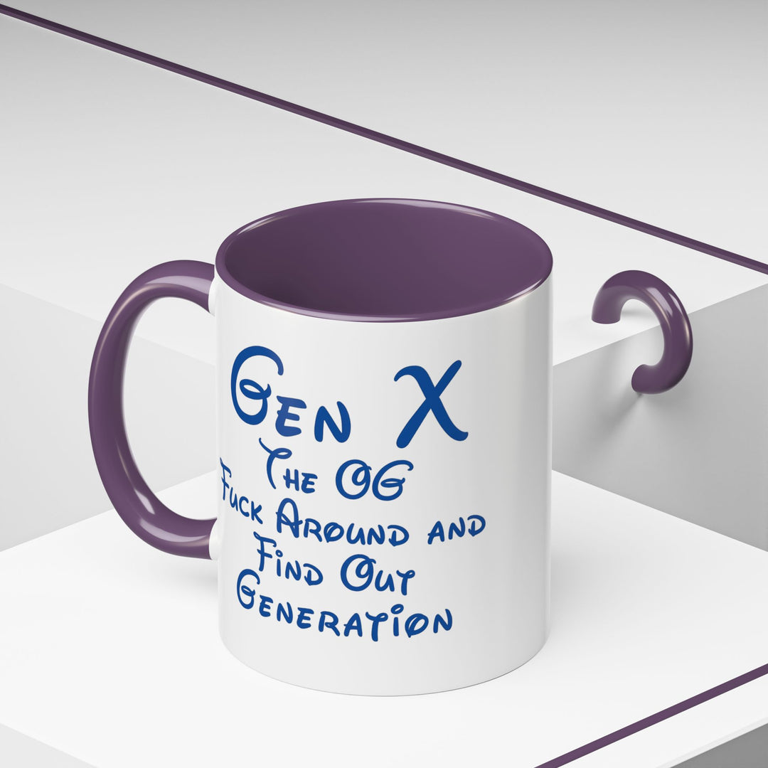 “Gen X: Bibbidi-Bobbidi-Fuck Around and Find Out” – Fairy Tales Failed Us Mug