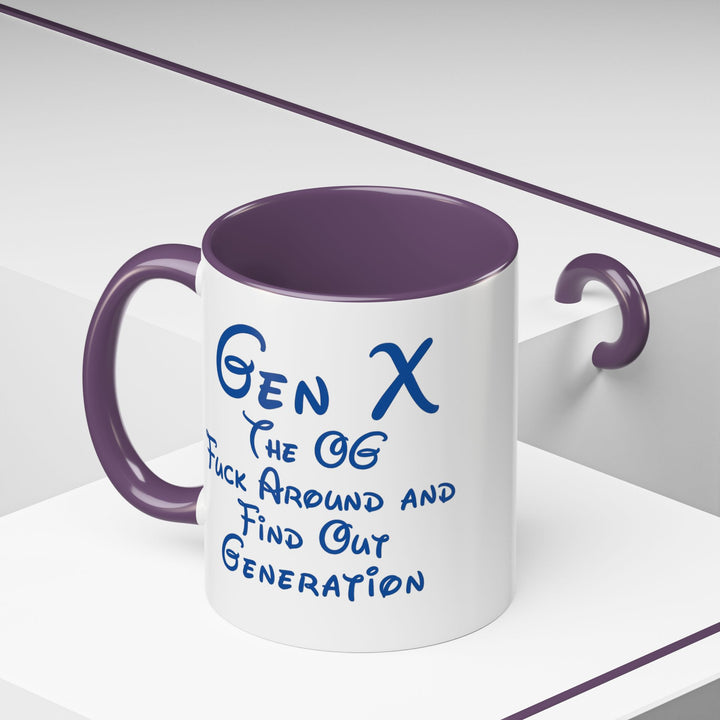“Gen X: Bibbidi-Bobbidi-Fuck Around and Find Out” – Fairy Tales Failed Us Mug