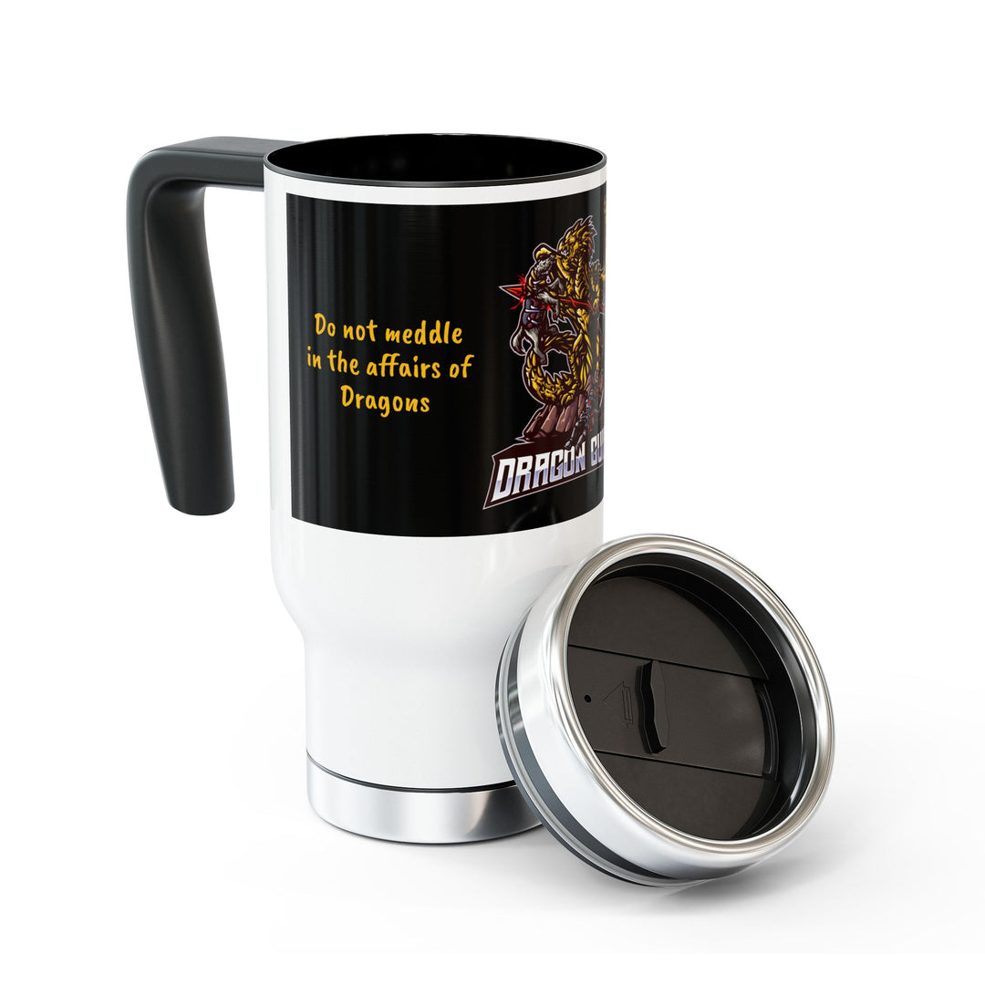 Dragon Guild Stainless Steel Travel Mug with Handle, 14oz