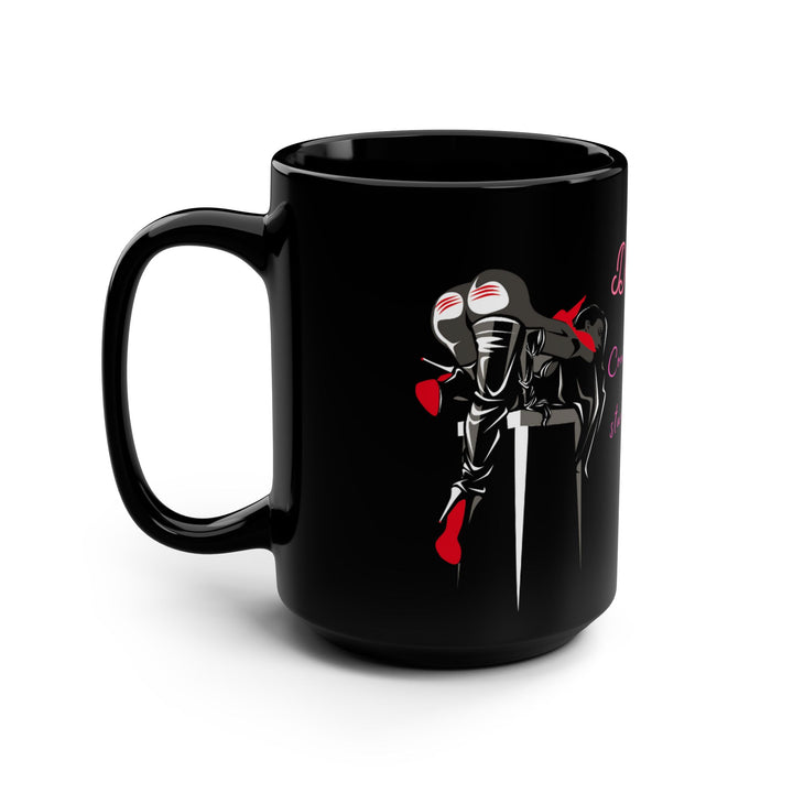 Dear Life Black Mug, 15oz
