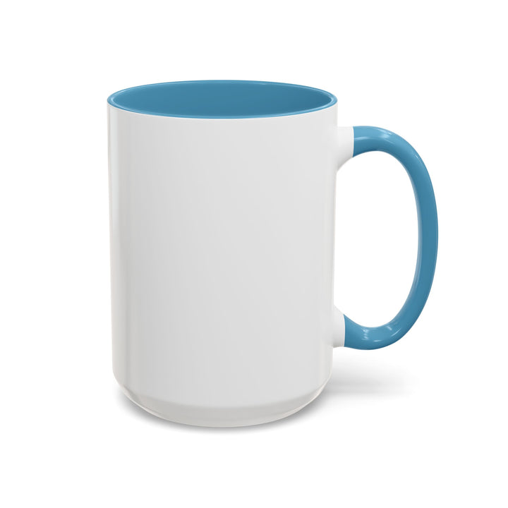 “Built From Red Flags & Bad Decisions” Accent Mug – Chaos Survivor Edition