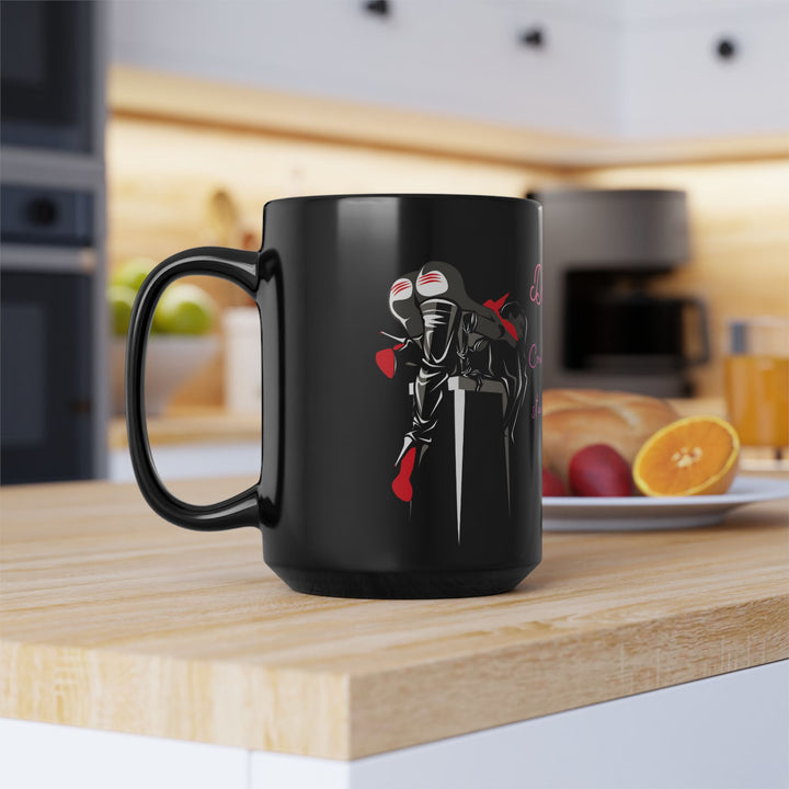 Dear Life Black Mug, 15oz