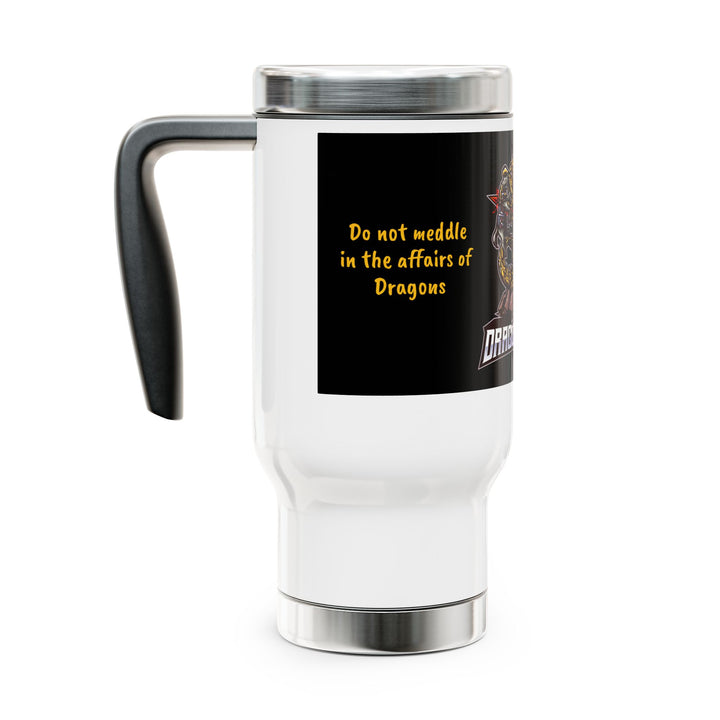 Dragon Guild Stainless Steel Travel Mug with Handle, 14oz