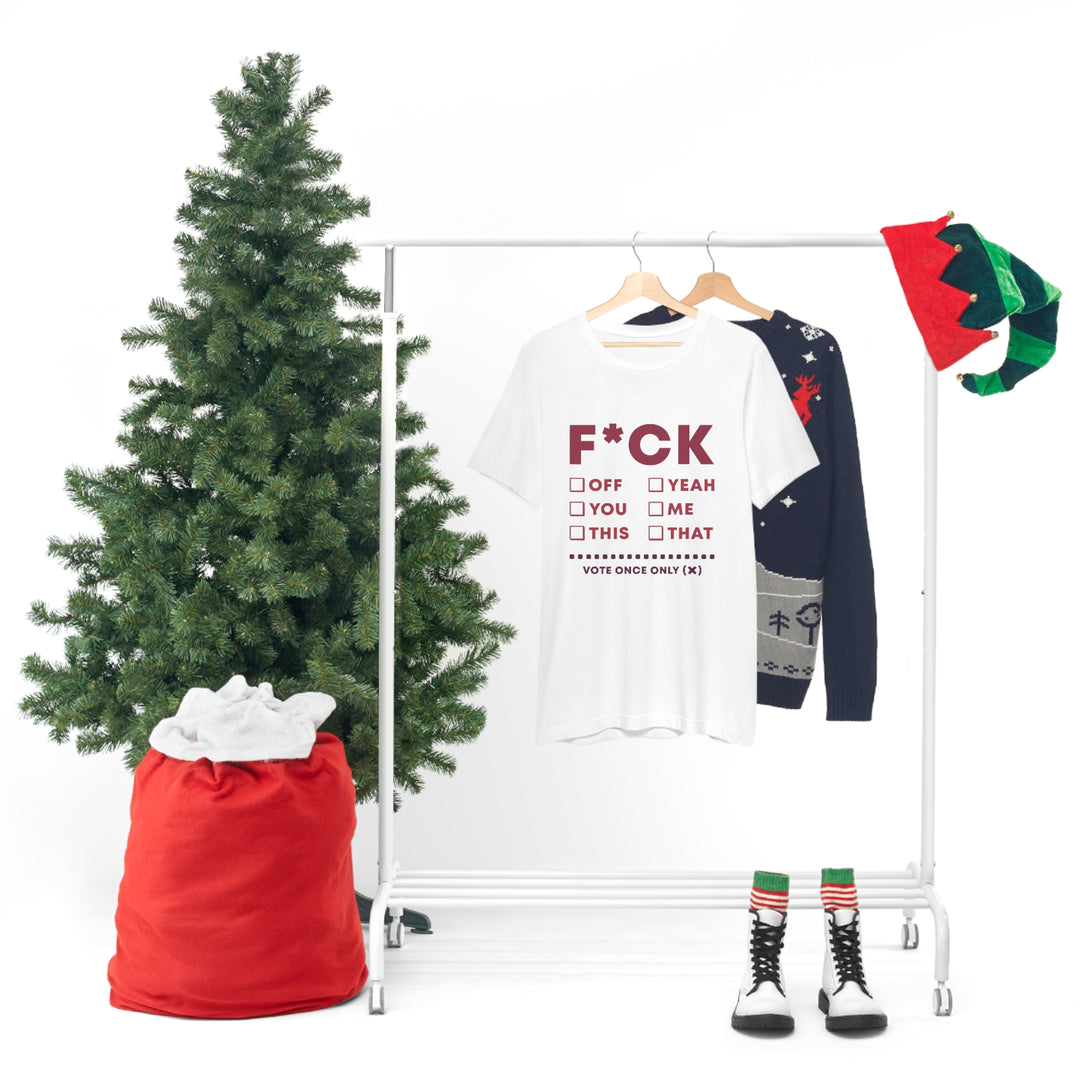 Take your Fucking Pick Unisex Jersey Short Sleeve Tee