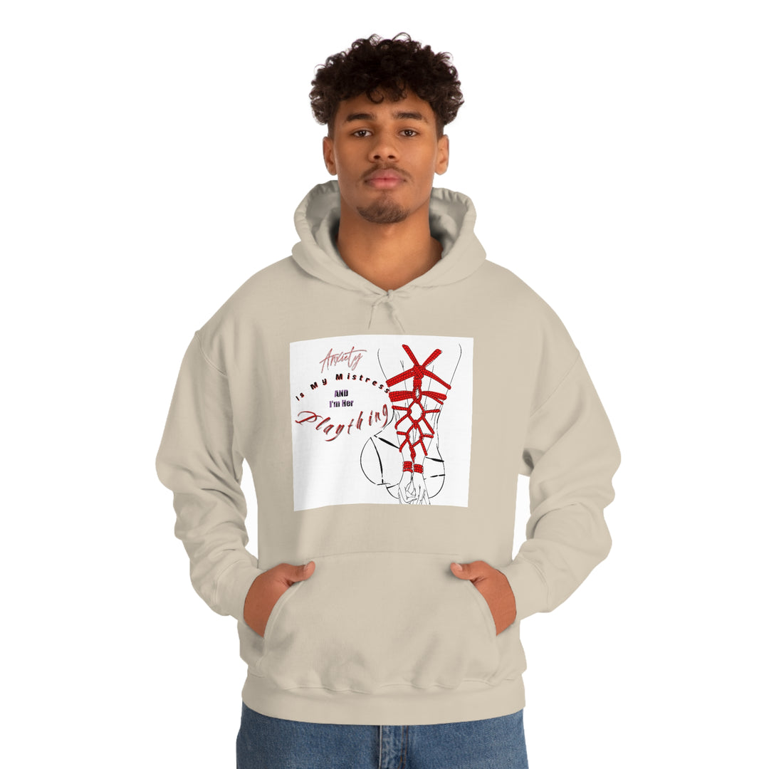 Anxiety is My Mistress Unisex Heavy Blend™ Hooded Sweatshirt