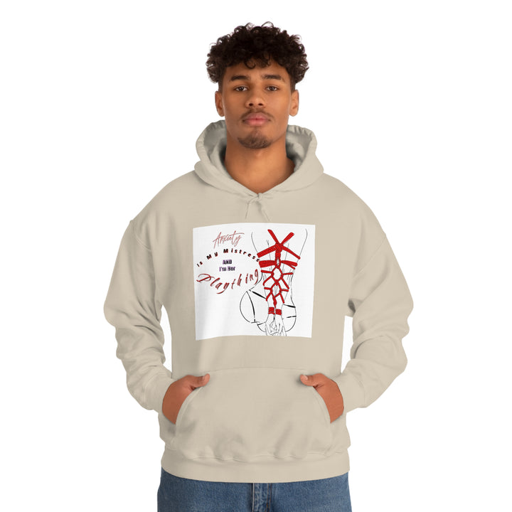 Anxiety is My Mistress Unisex Heavy Blend™ Hooded Sweatshirt