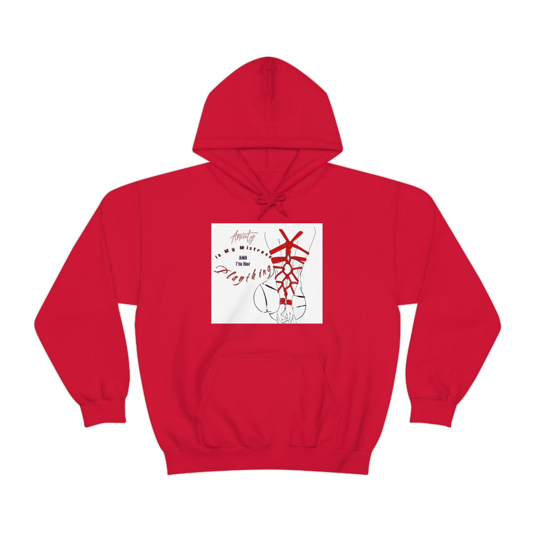 Anxiety is My Mistress Unisex Heavy Blend™ Hooded Sweatshirt