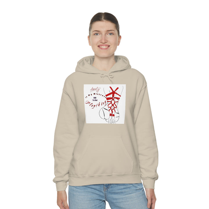 Anxiety is My Mistress Unisex Heavy Blend™ Hooded Sweatshirt