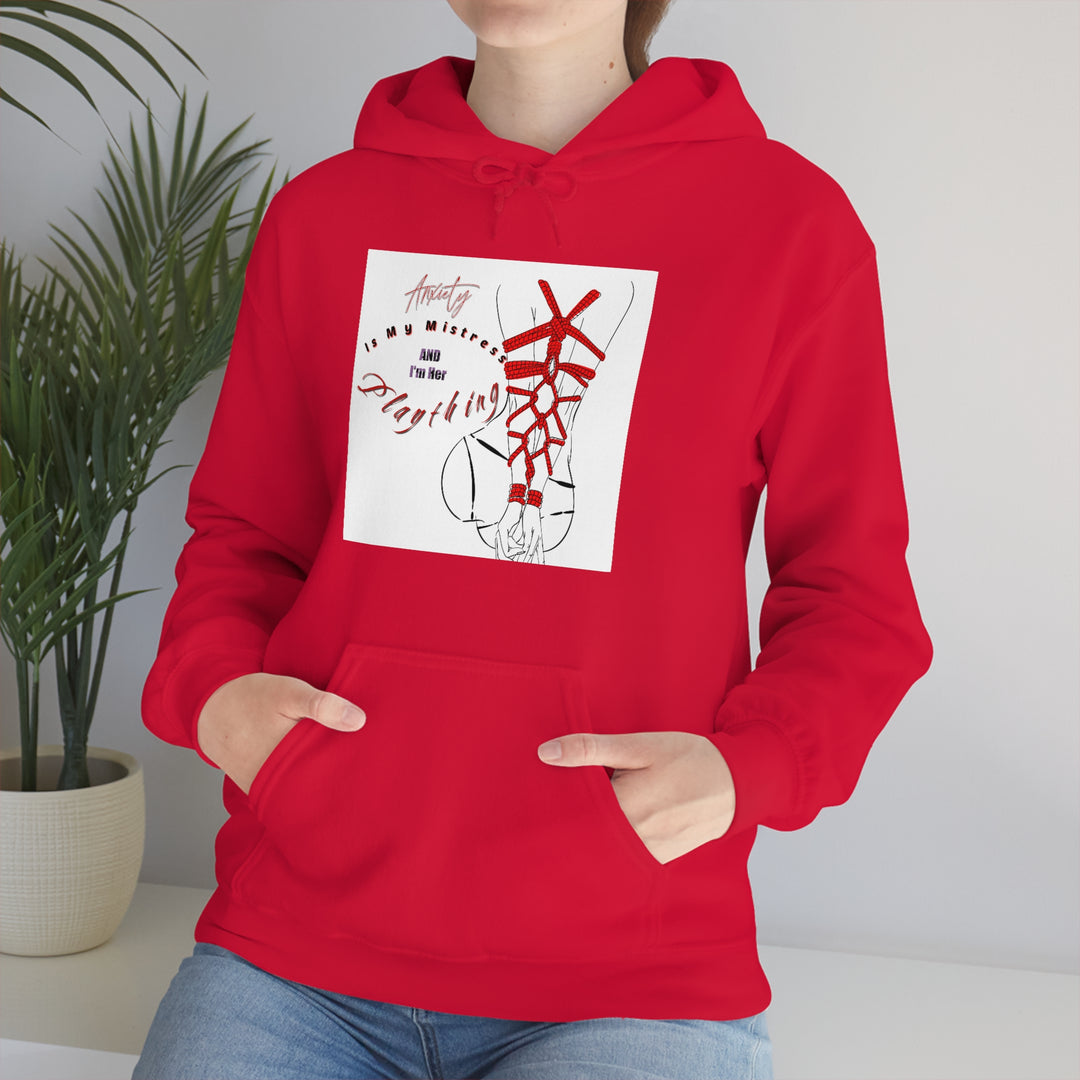 Anxiety is My Mistress Unisex Heavy Blend™ Hooded Sweatshirt