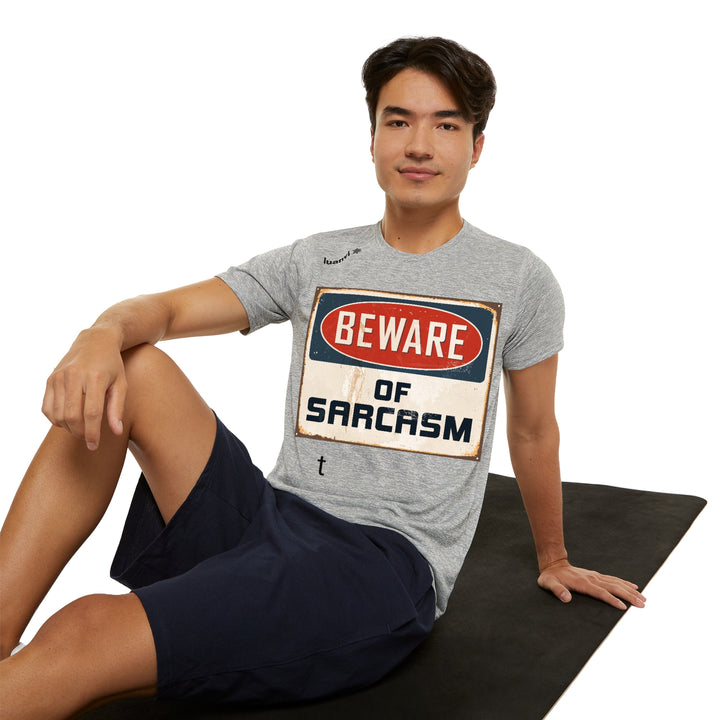 Beware of Sarcasm Men's Sports T-shirt