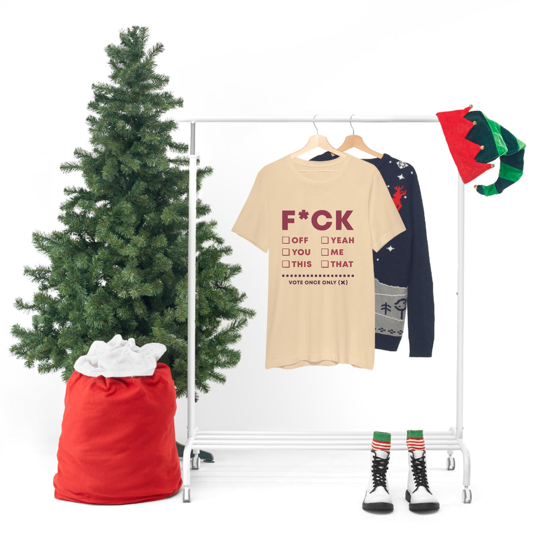 Take your Fucking Pick Unisex Jersey Short Sleeve Tee