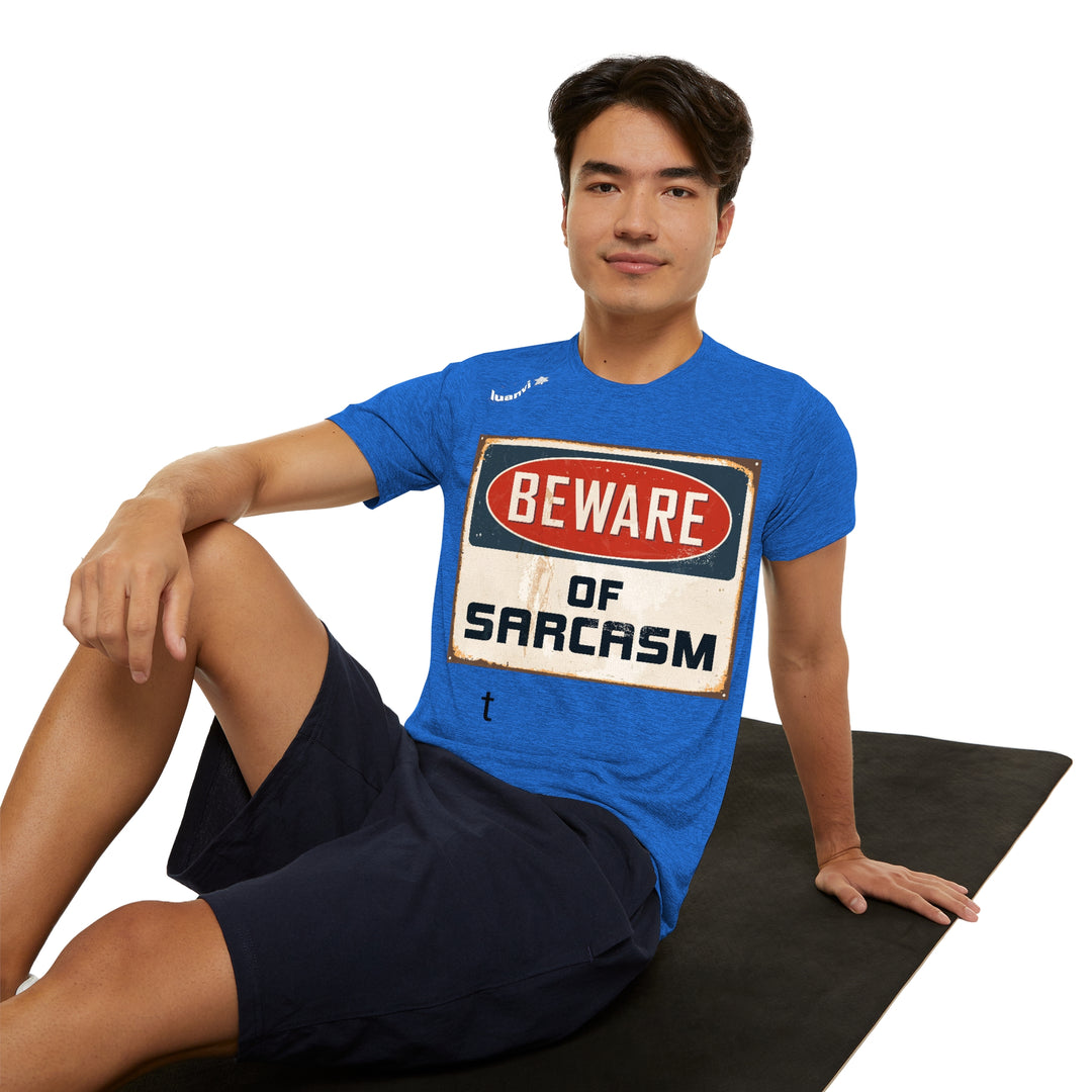 Beware of Sarcasm Men's Sports T-shirt