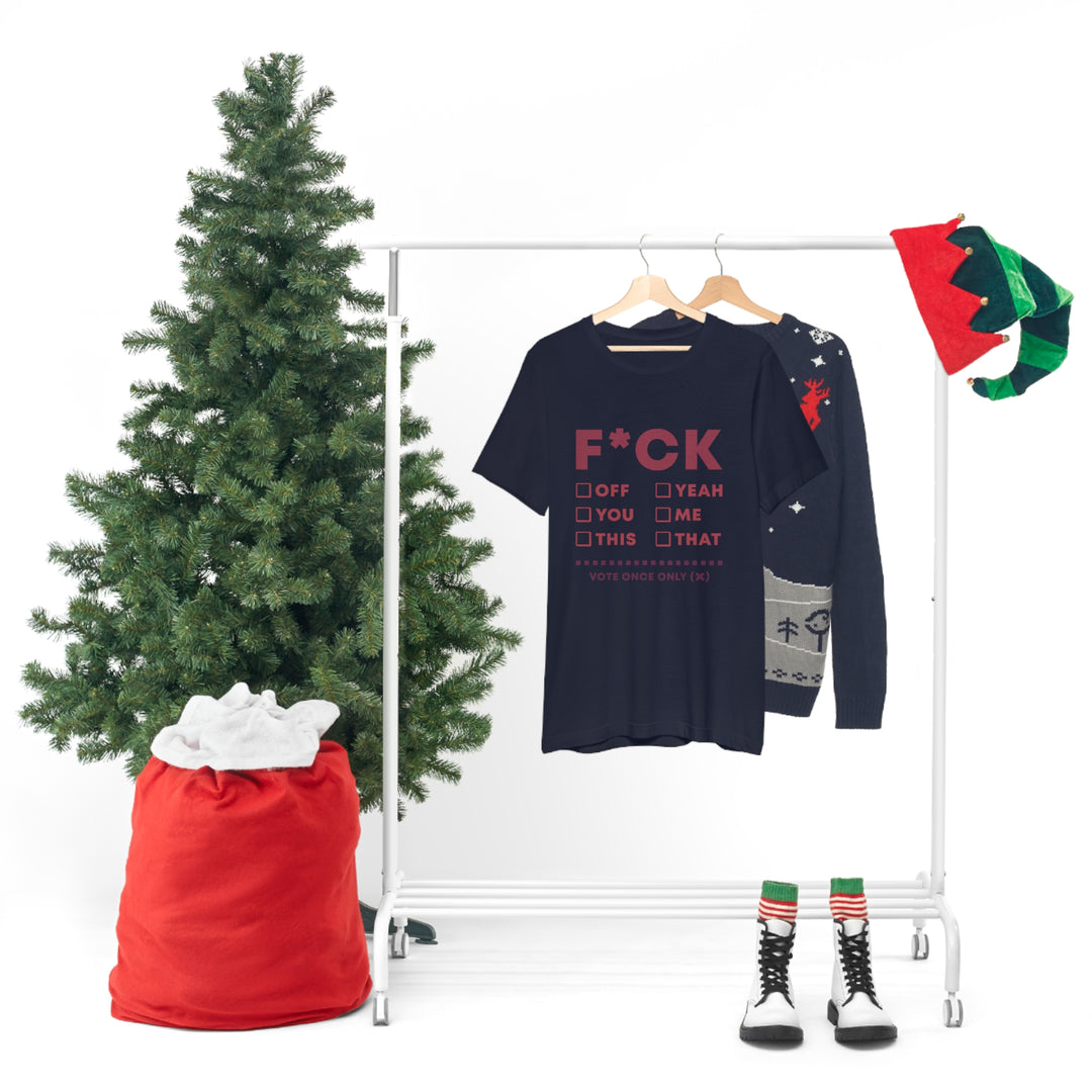 Take your Fucking Pick Unisex Jersey Short Sleeve Tee