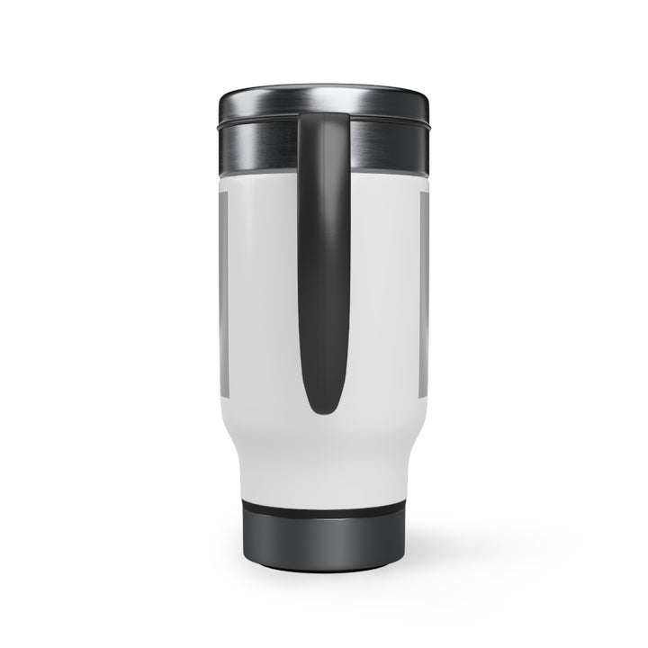 Not Responsible Stainless Steel Travel Mug with Handle, 14oz