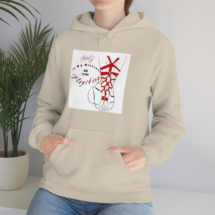 Anxiety is My Mistress Unisex Heavy Blend™ Hooded Sweatshirt