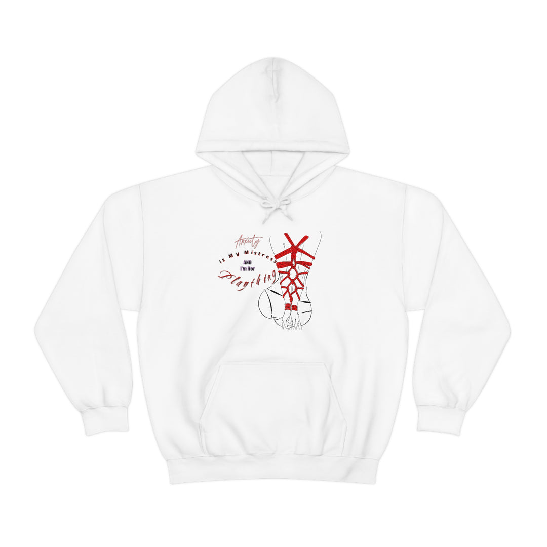Anxiety is My Mistress Unisex Heavy Blend™ Hooded Sweatshirt