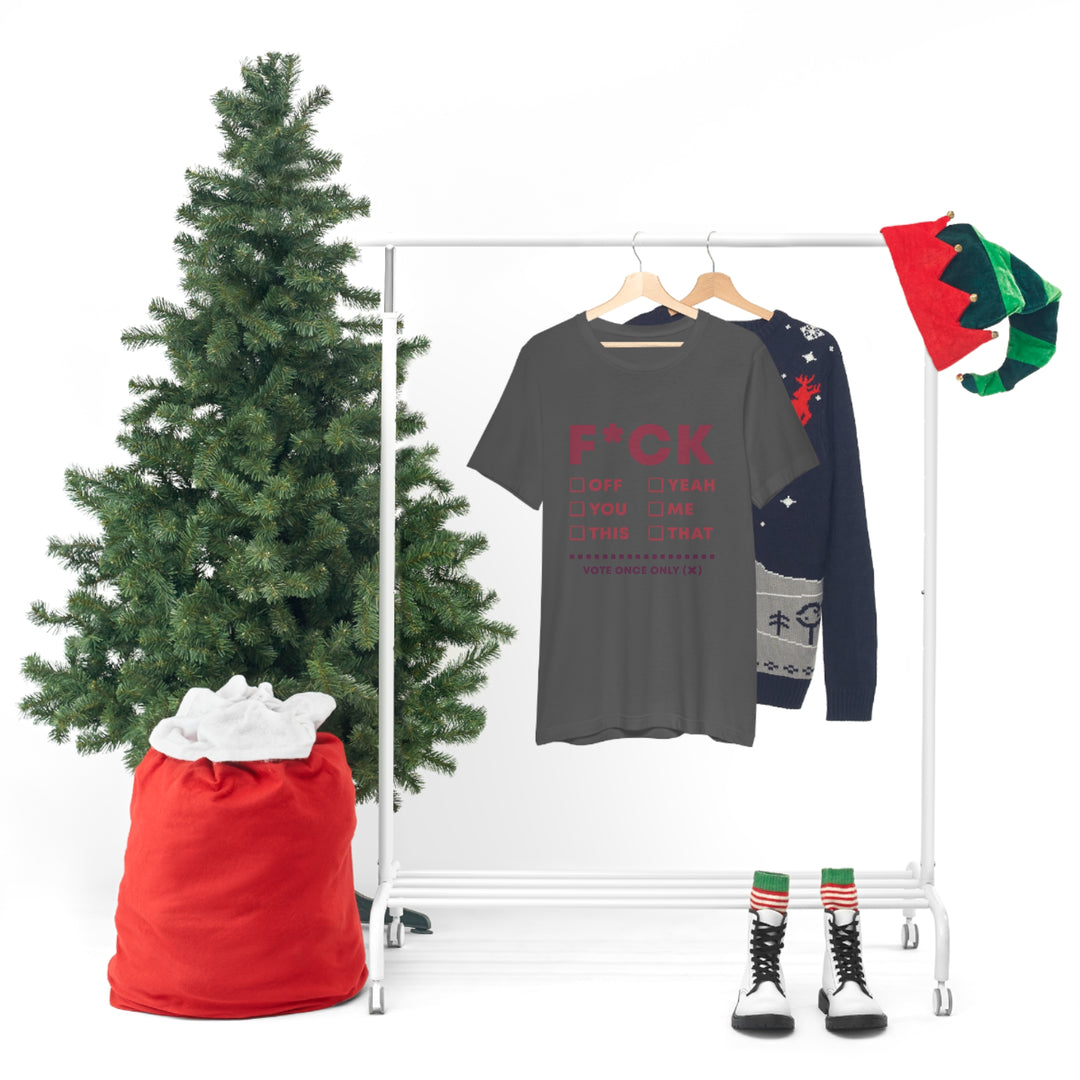 Take your Fucking Pick Unisex Jersey Short Sleeve Tee