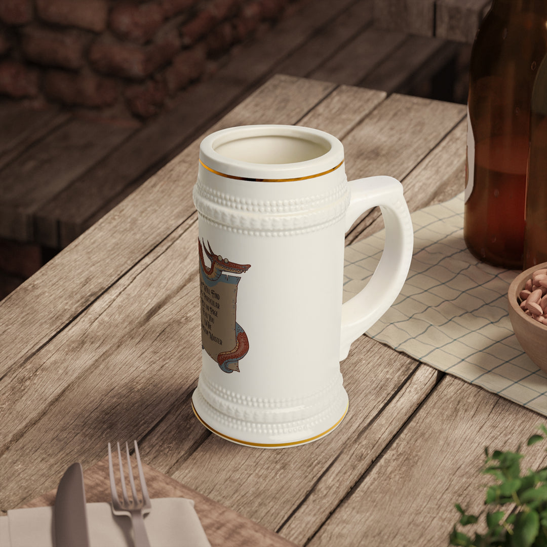 Fuck You I'm the DM Beer Stein Mug